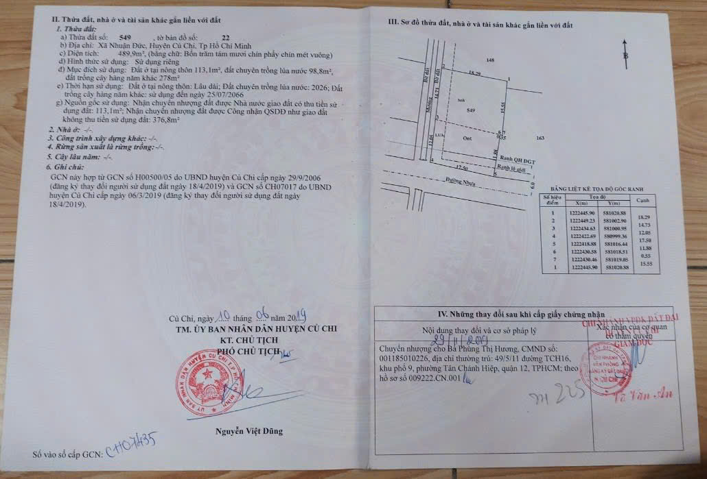 Khu dân cư mặt tiền đường 534