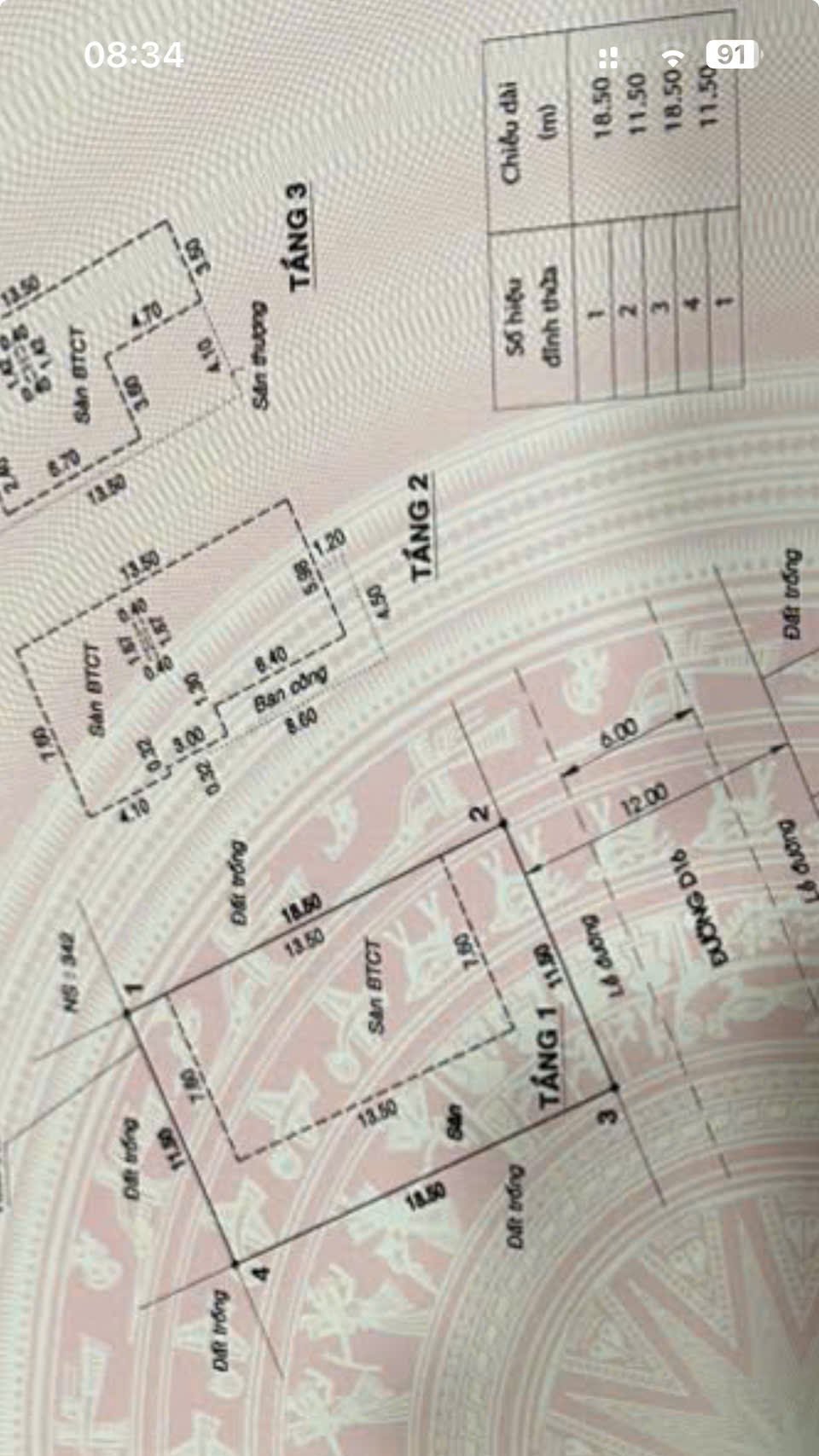 Bán biệt thự 3 tầng KDC Hưng Phú, Đường Liên Phường, P.Phước Long B, Tp.Thủ Đức (Q9)