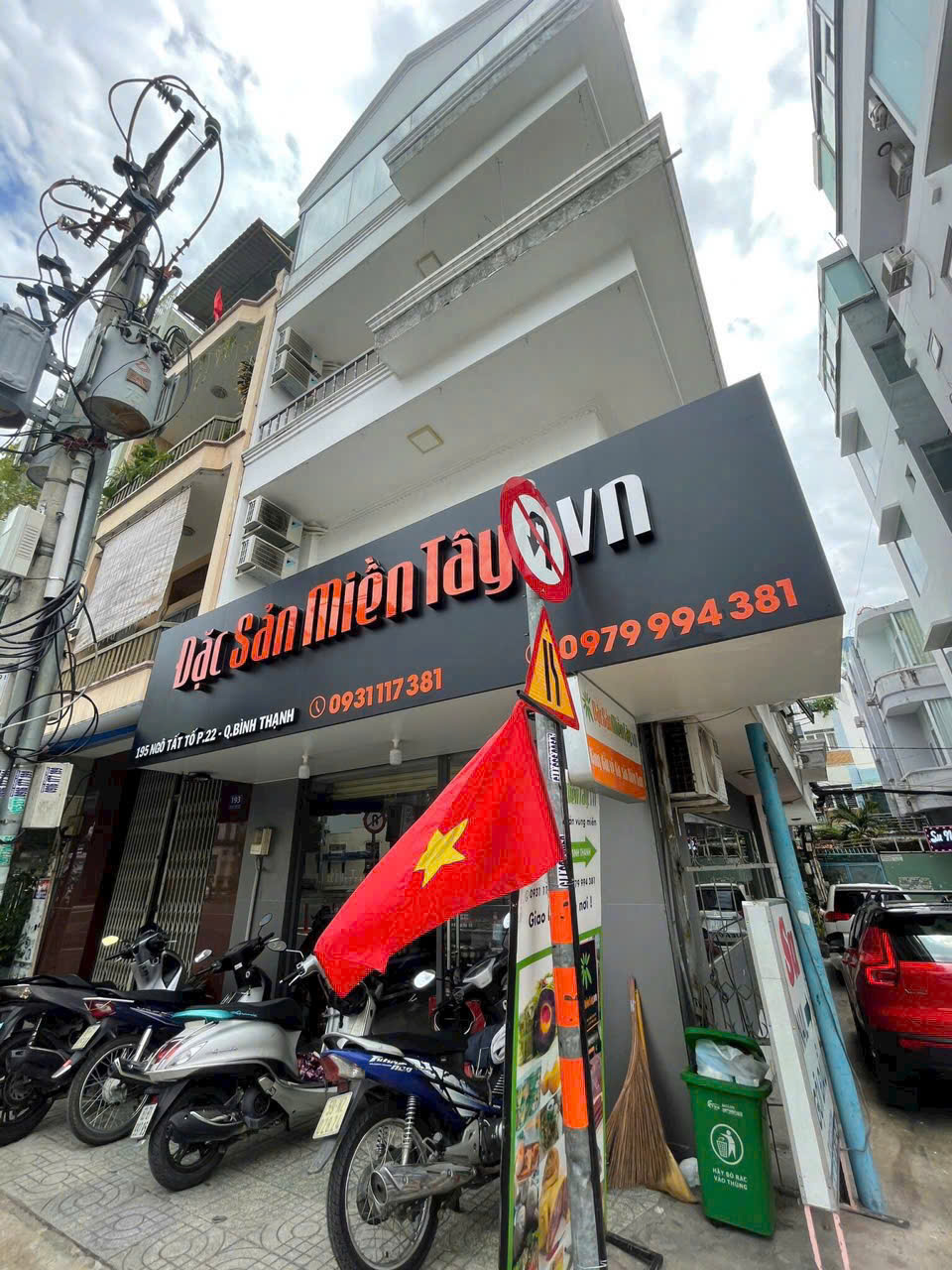 Bán nhà mặt tiền Ngô tất tố đối diện Vinhome Tân cảng