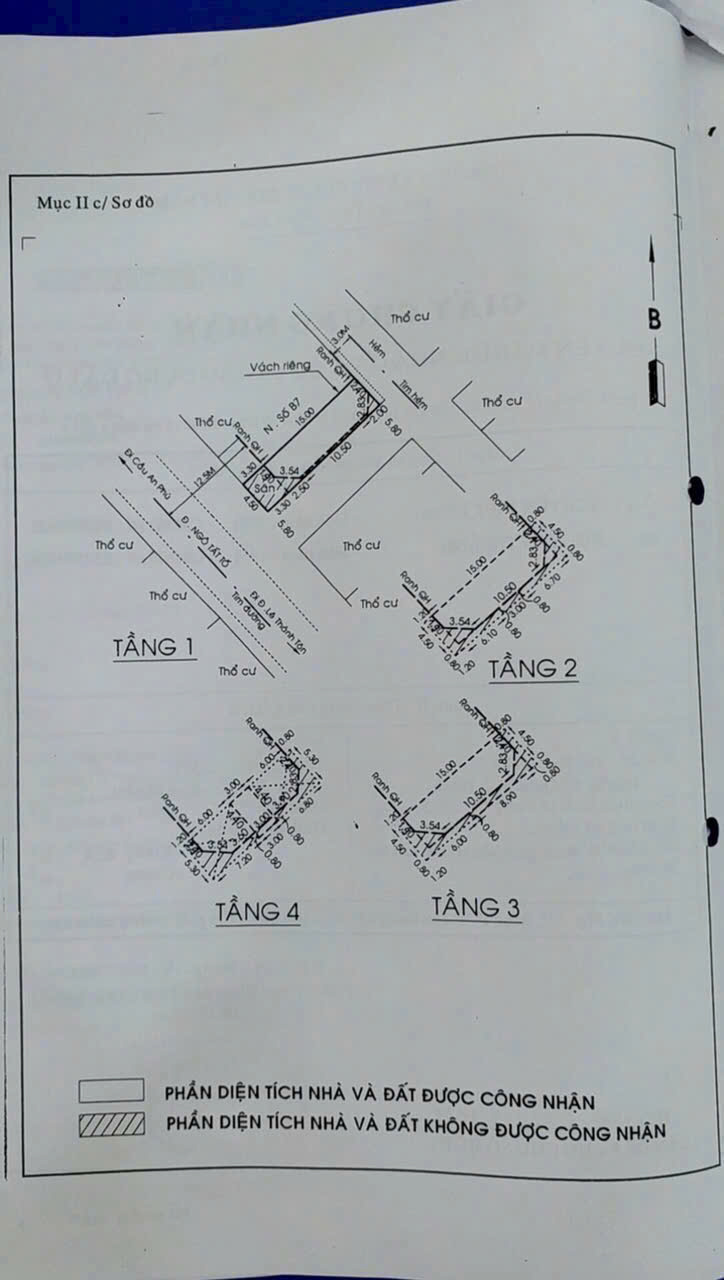 Bán nhà mặt tiền Ngô tất tố đối diện Vinhome Tân cảng