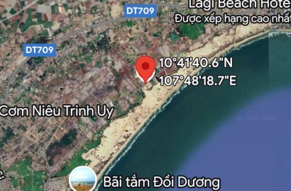 Bán lô đất 2 mặt đường , Tân Bình, La gi, Bình Thuận