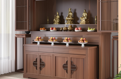 Bí quyết sắp xếp bàn thờ gia tiên chuẩn phong thủy, gia chủ làm ăn thịnh vượng