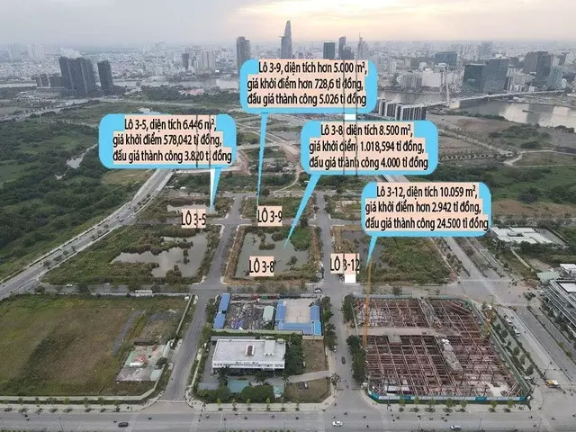 Từ nay đến năm 2030 TP.HCM sẽ thu hơn 617.000 tỉ đồng từ đất