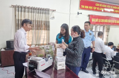 38 hộ dân đầu tiên nhận tiền đền bù dự án xây dựng Khu tái định cư cao tốc Biên Hòa - Vũng Tàu