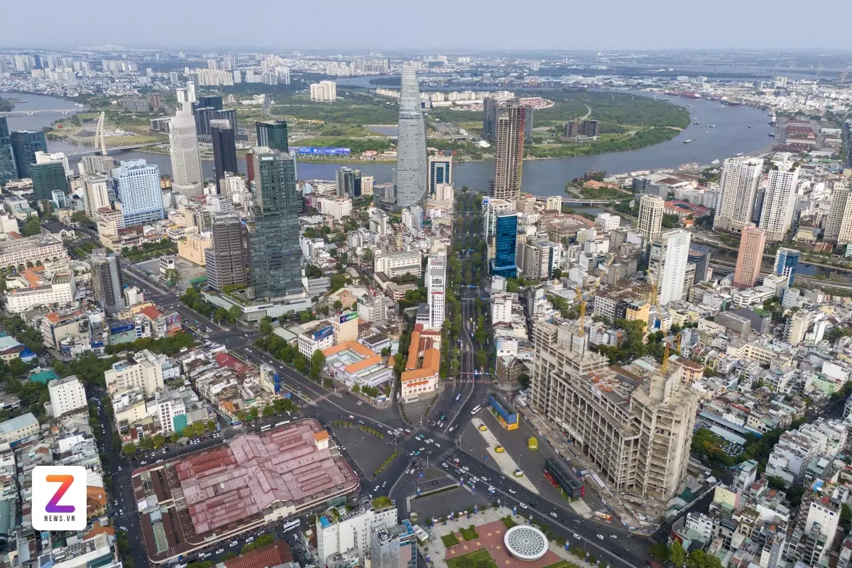 Từ metro đến 'siêu' cảng: 'Siêu' đô thị TP.HCM đang dần thành hình