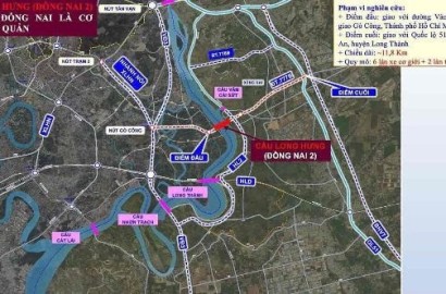Khởi công cầu Long Hưng 11.500 tỷ đồng nối TP.HCM - Đồng Nai: Bước ngoặt hạ tầng phía Đông