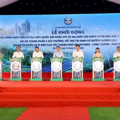 Chủ tịch Quốc hội dự lễ khởi động dự án nối quốc lộ 51, cao tốc TP.HCM - Long Thành