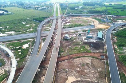 Giải quyết tình trạng một tuyến đường gánh cả sân bay ở dự án sân bay Long Thành