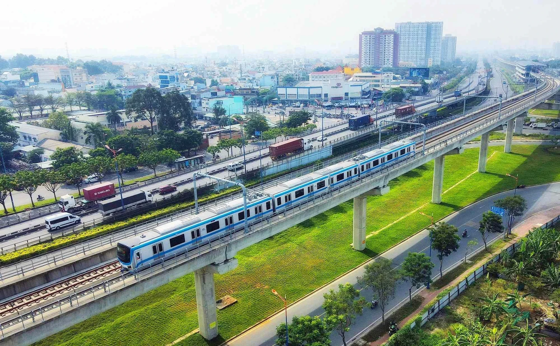 TP.HCM dự kiến làm metro nối sân bay Long Thành gần 85.000 tỷ đồng
