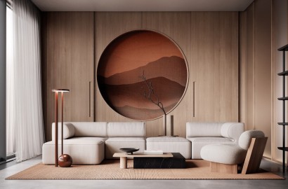 Xu hướng phòng khách 2026: Phong cách Japandi tái xuất